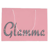 Glamma bling gift large cadeautasje (Achterkant)