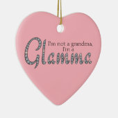 Glamma bling hart ornament (Rechts)