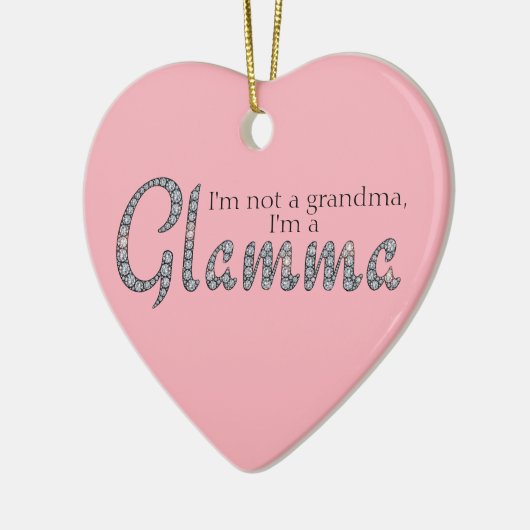 Glamma bling hart ornament (Links)