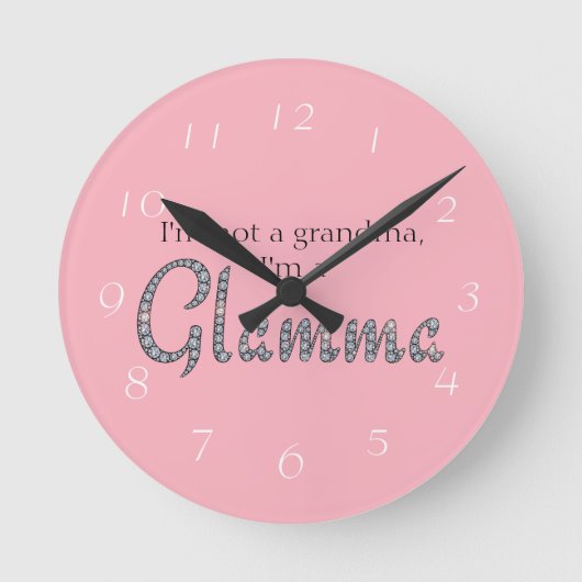 Glamma bling klok (Voorkant)