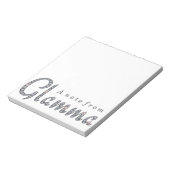 Glamma bling note notitieblok (Linkerzijde)