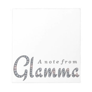 Glamma bling note notitieblok