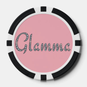Glamma Bling pokerchip