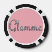 Glamma Bling pokerchip (Achterkant)