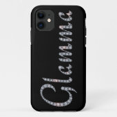 Glamma bling-telefoondraagtas Case-Mate iPhone case (Achterkant)