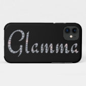 Glamma bling-telefoondraagtas Case-Mate iPhone case (Achterkant (horizontaal))