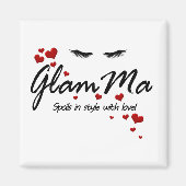 GlamMa-buit Magneet (Voorkant)