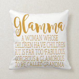 Glamma - Fabulous Grandma Kussen