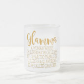 Glamma - Fabulous Grandma Matglas Koffiemok (Center)