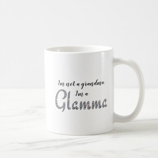 Glamma faux-bling neusvormig ontwerp koffiemok (Rechts)