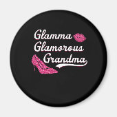 Glamma Glamoureuze Grandma Moederdag Magneet (Voorkant)