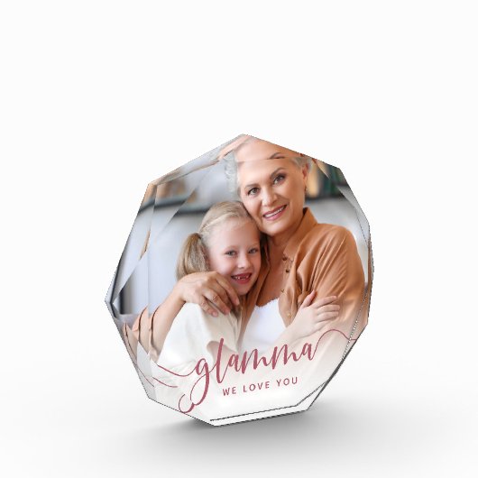 Glamma Grandma Script Overlay Fotoblokken (Links)