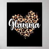 Glamma Leopard Poster (Voorkant)