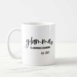 Glamma Opgericht 2027, Baby Aankondiging Koffiemok