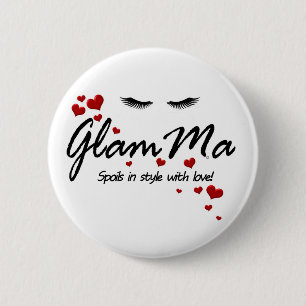 GlamMa Spoils Ronde Button 5,7 Cm
