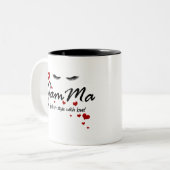 GlamMa Spoils Tweekleurige Koffiemok (Voorkant links)