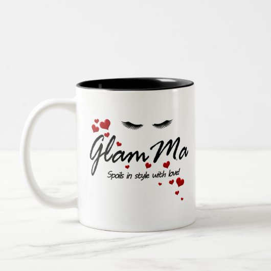 GlamMa Spoils Tweekleurige Koffiemok (Links)