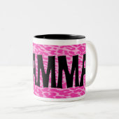 Glamma Tweekleurige Koffiemok (Voorkant rechts)