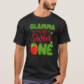 Glamma van de verjaardag Een aardbei 1e Fruit B T-shirt (Voorkant)