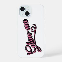 Glamma zwart/roze op wit