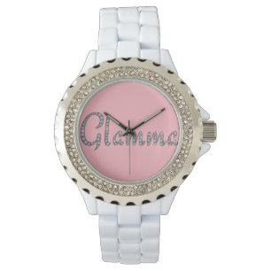 Glammende polshorloge horloge