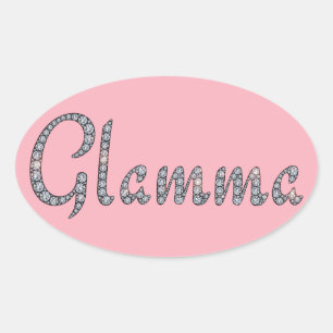Glammende sticker