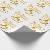 GLAMOORD GOLD 60E BIRTHDAY CADEAUPAPIER (Hoek)