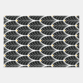  Glamor Art Deco Pattern uit de jaren 20 Inpakpapier Vel (Voorkant 2)