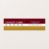 Glamor Butterflies, Beauticion, Loyalty Card Visitekaartje (Binnenkant ongevouwen)