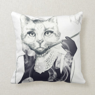 Glamor Cat Kussen