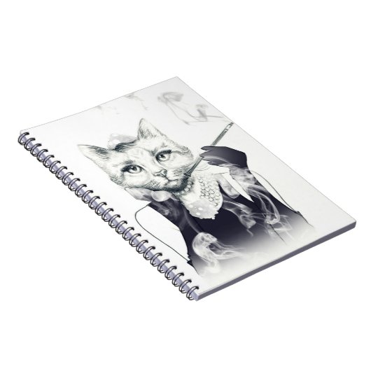 Glamor Cat Notitieboek (Rechterzijde)