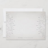 Glamor Deco Silver  Unsave the Date Save The Date (Achterkant)