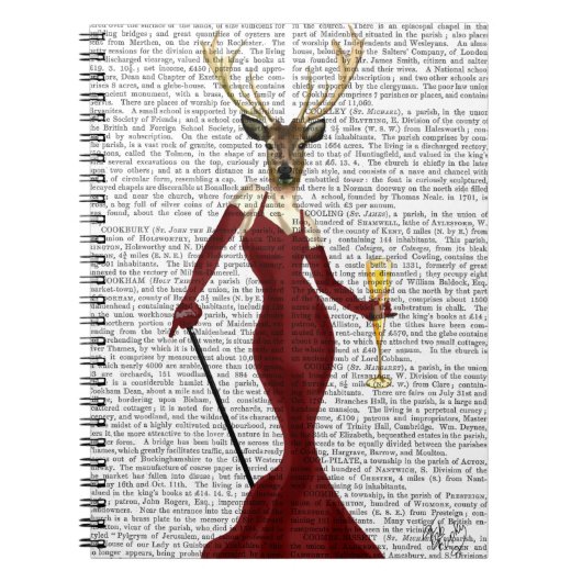 Glamor Deer in Marsala Notitieboek (Voorkant)