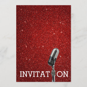 Glamor Festival Birthday Persoonlijke Uitnodiging