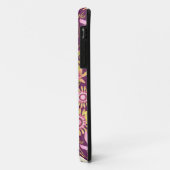 Glamor Floral Brown Case-Mate iPhone Case (Achterkant/links)