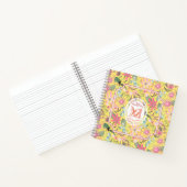 Glamor Floral Chic Yellow Notitieboek (Binnen)