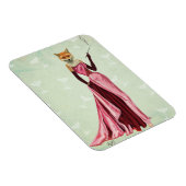 Glamor Fox in Roze 2 Magneet (Rechterzijde)