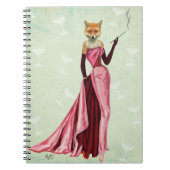 Glamor Fox in Roze 2 Notitieboek (Voorkant)
