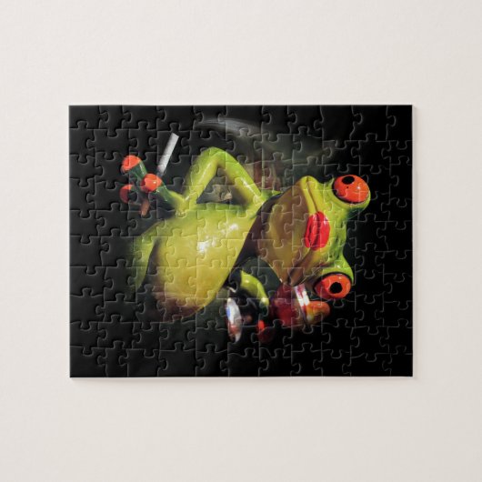 Glamor Frog Smoke Legpuzzel (Horizontaal)