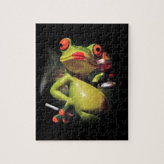 Glamor Frog Smoke Legpuzzel (Verticaal)