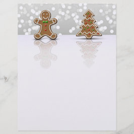 Glamor Gingerbrood Man and Tree - Letterhead