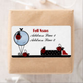 Glamor Girl Avery Label (Insitu)