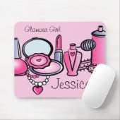 Glamor Girl Birthday Muismat (Met muis)