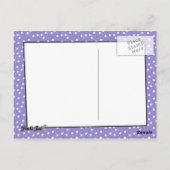 Glamor Girl Birthday (pd) Briefkaart (Achterkant)