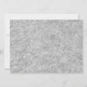 Glamor Girl Bridal Shower Invitation 1 (cback) Kaart (Achterkant)