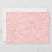 Glamor Girl Bridal Shower Invitation 2 Kaart (Achterkant)