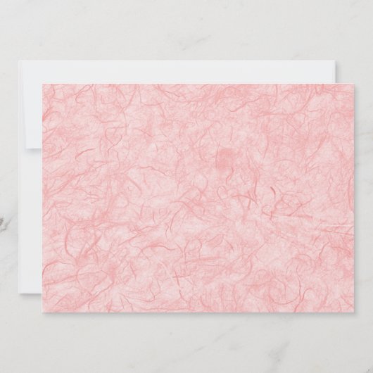 Glamor Girl Bridal Shower Invitation 2 Kaart (Achterkant)