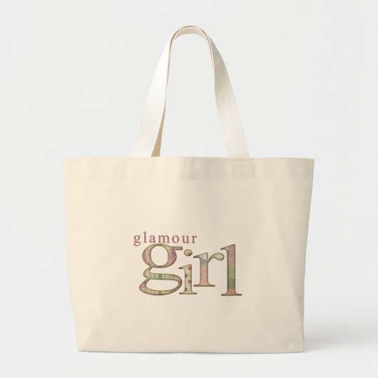 Glamor Girl Grote Tote Bag (Voorkant)