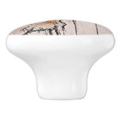 Glamor Girl Keramische Knop (Zijkant)