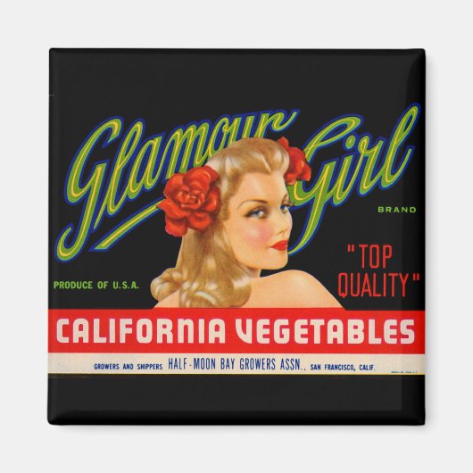 Glamor Girl Magneet (Voorkant)